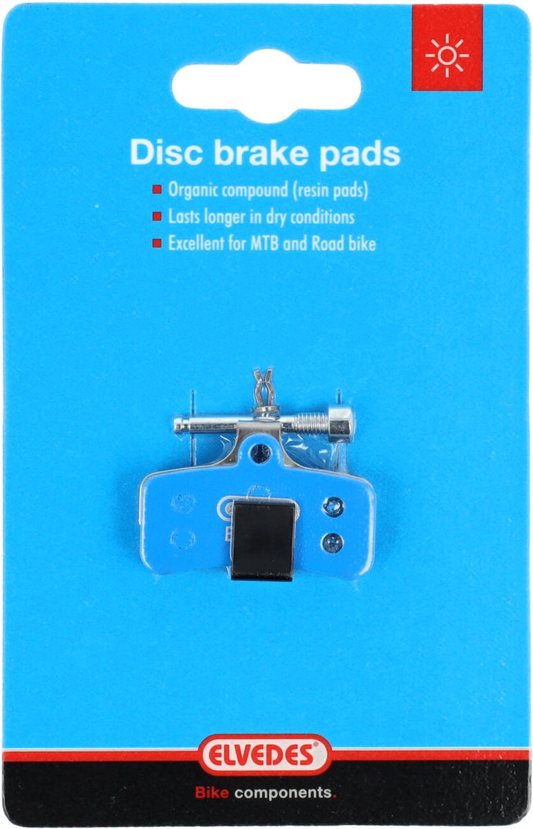 Plaquettes de frein organiques Elvedes | 4 pistons