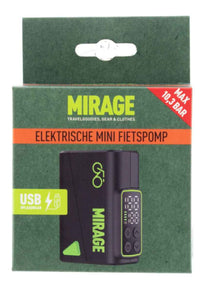 Mirage Elektrische Mini Fietspomp | USB-C Oplaadbaar