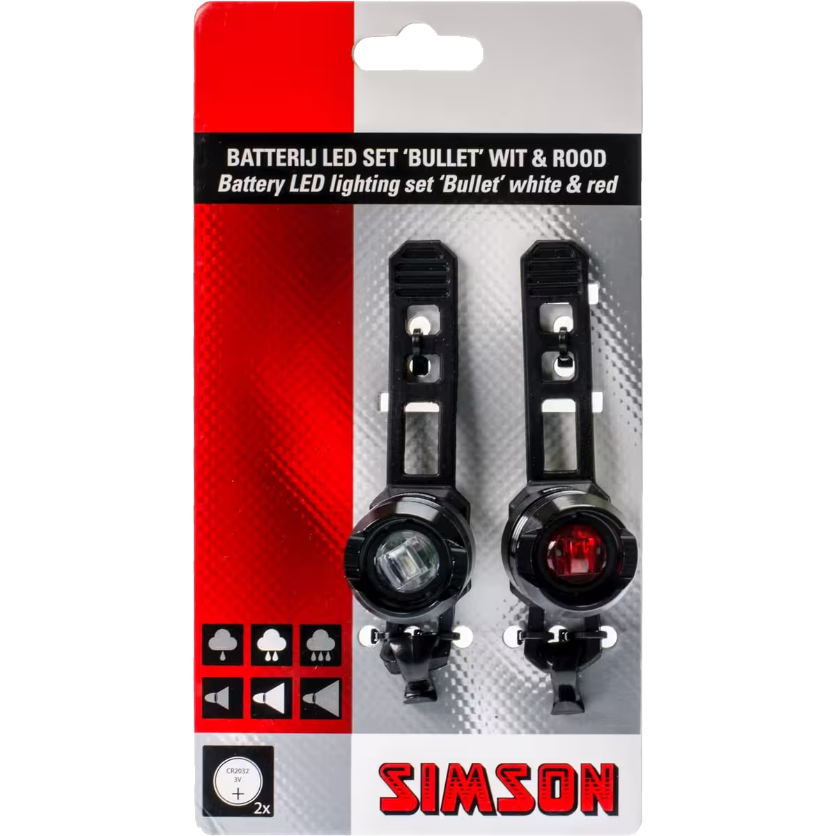Kit d'éclairage LED pour vélo Simson